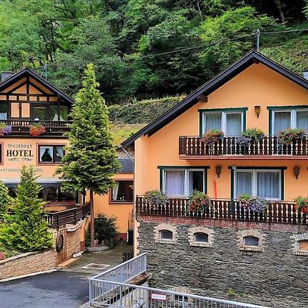 Hotel Cafe Herrmanns Muehle Sankt Goarshausen Buitenkant foto