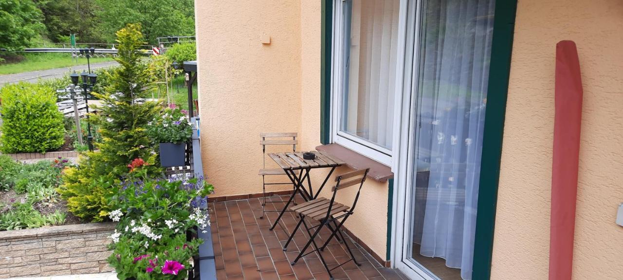 Hotel Cafe Herrmanns Muehle Sankt Goarshausen Buitenkant foto