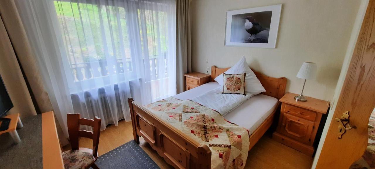 Hotel Cafe Herrmanns Muehle Sankt Goarshausen Buitenkant foto