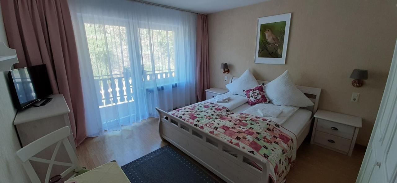 Hotel Cafe Herrmanns Muehle Sankt Goarshausen Buitenkant foto